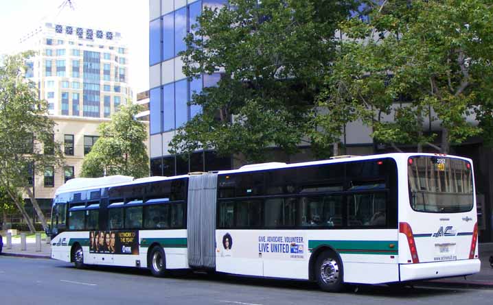 AC Transit Van Hool AG300 2052